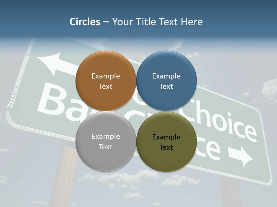 Elderly Young Human PowerPoint Template