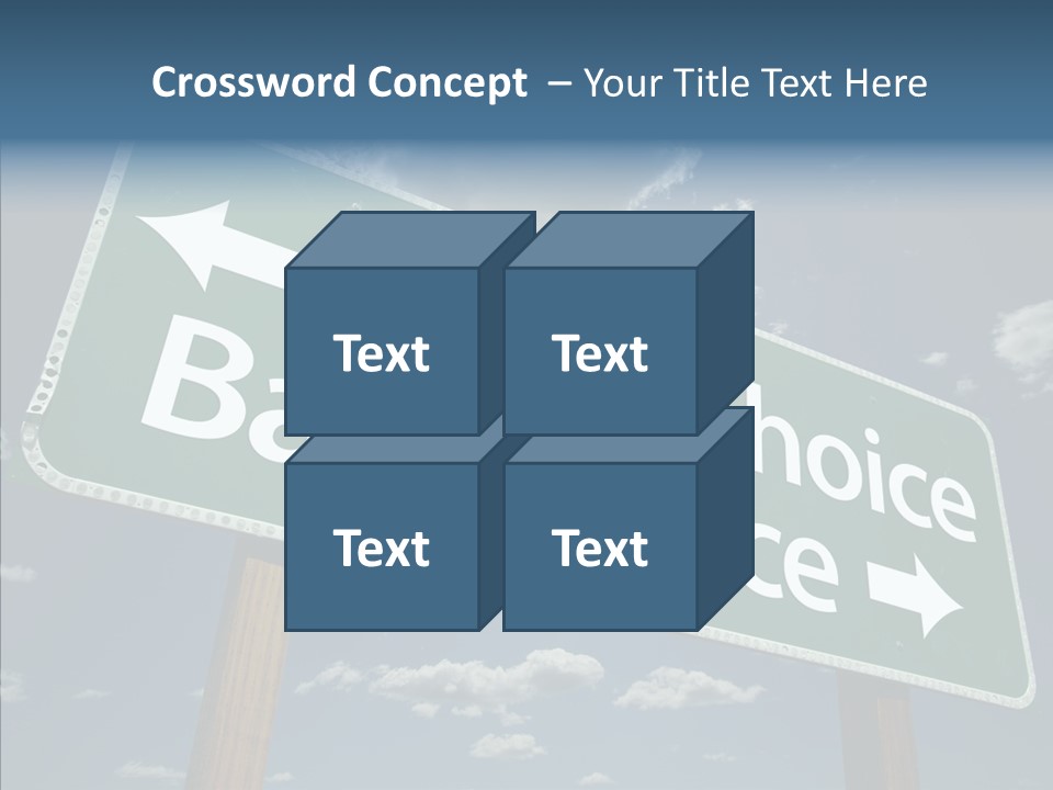 Elderly Young Human PowerPoint Template