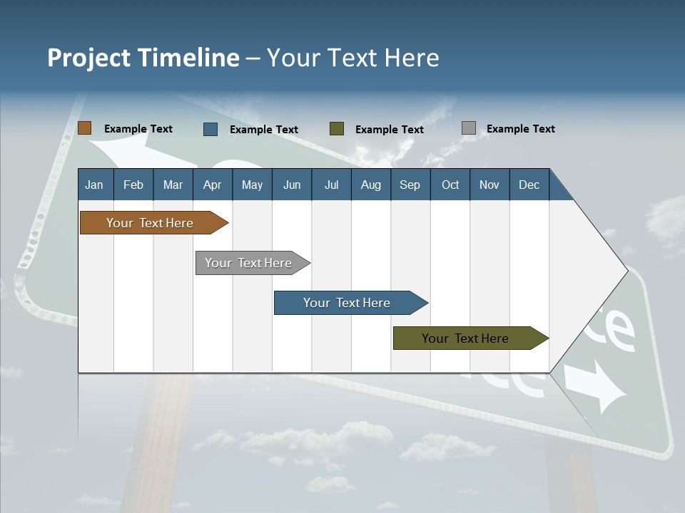 Elderly Young Human PowerPoint Template