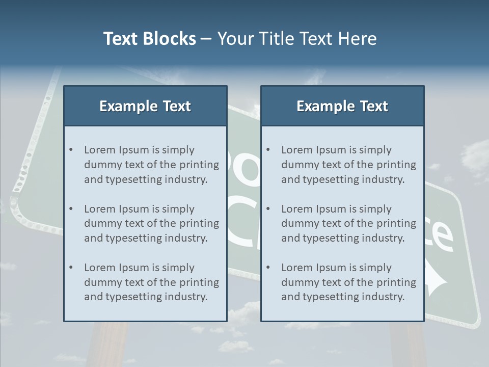 Elderly Young Human PowerPoint Template