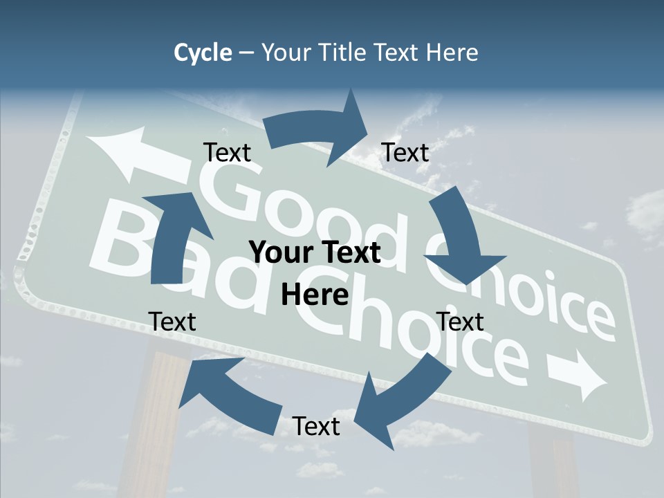 Elderly Young Human PowerPoint Template