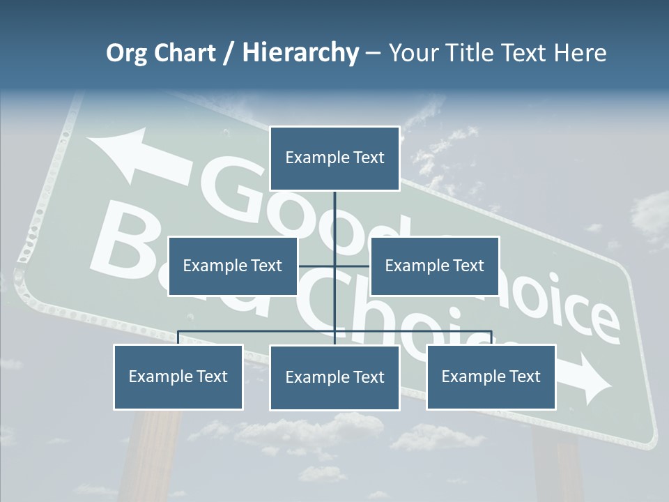 Elderly Young Human PowerPoint Template