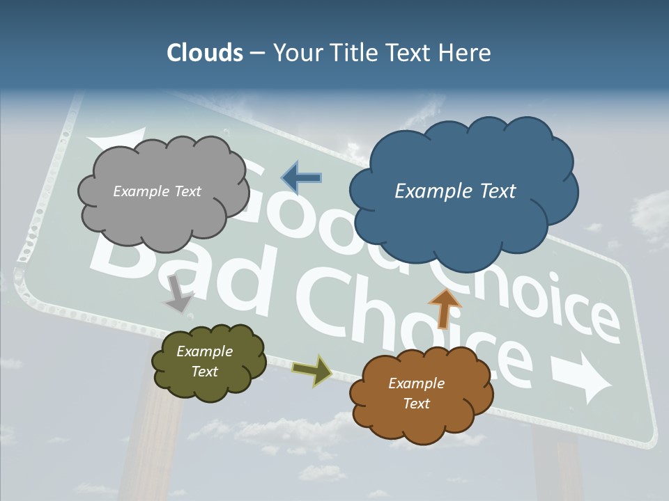 Elderly Young Human PowerPoint Template