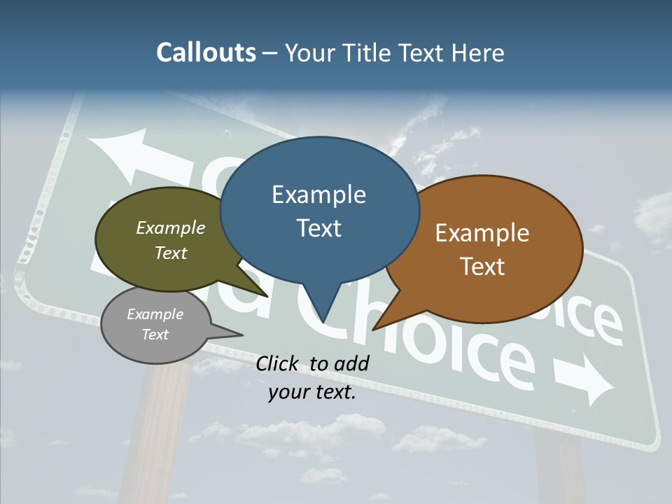 Elderly Young Human PowerPoint Template