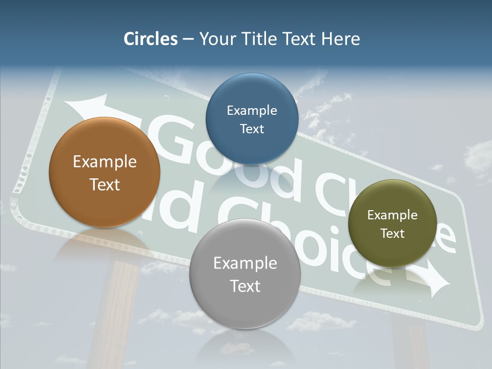 Elderly Young Human PowerPoint Template