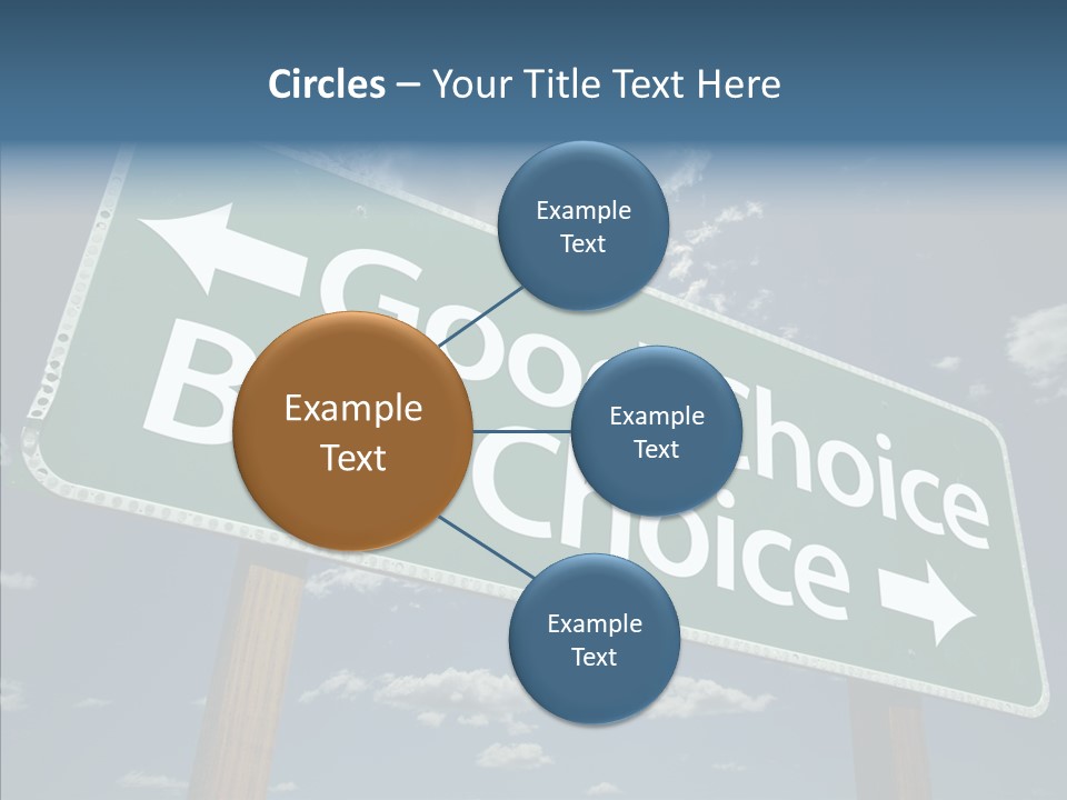 Elderly Young Human PowerPoint Template