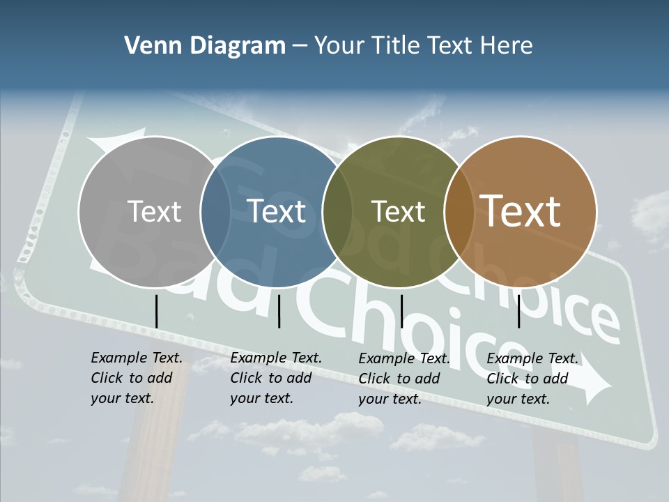 Elderly Young Human PowerPoint Template