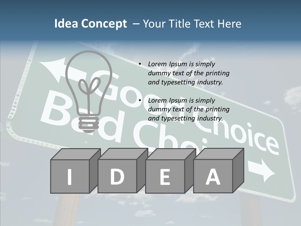 Elderly Young Human PowerPoint Template