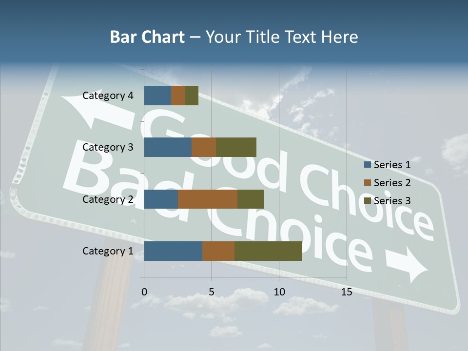 Elderly Young Human PowerPoint Template