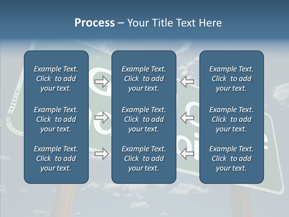 Elderly Young Human PowerPoint Template