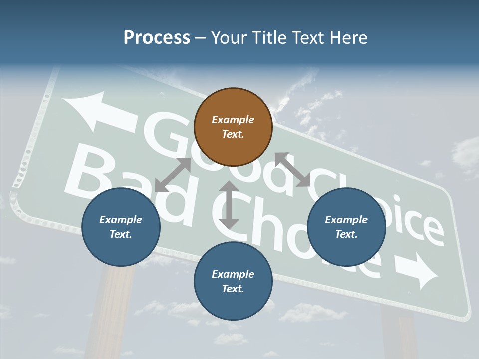 Elderly Young Human PowerPoint Template