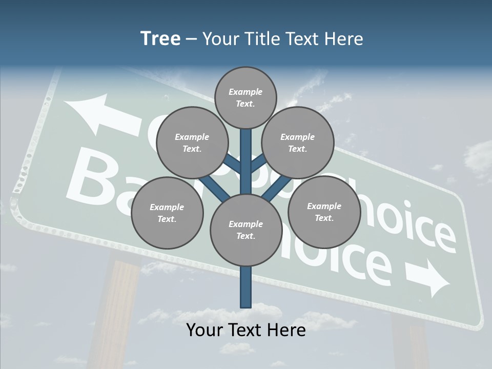 Elderly Young Human PowerPoint Template