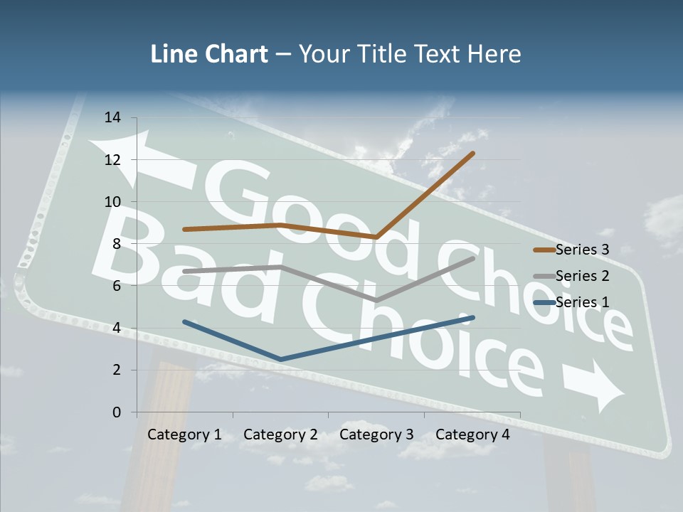 Elderly Young Human PowerPoint Template