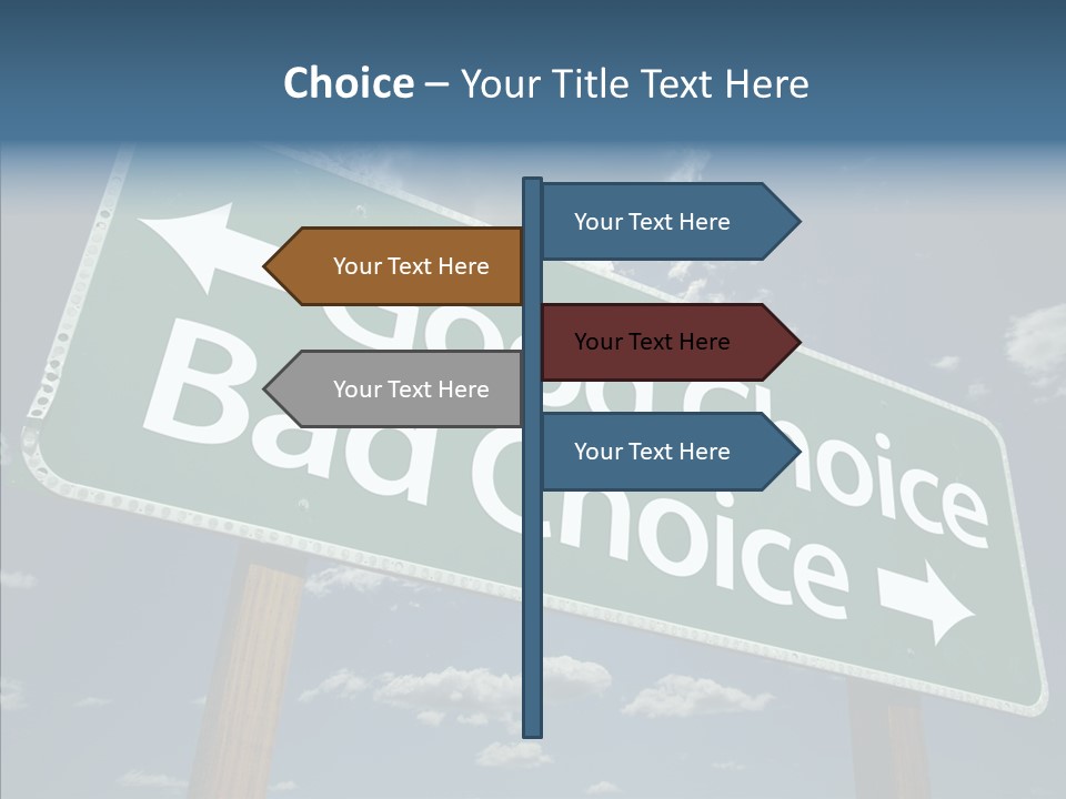 Elderly Young Human PowerPoint Template
