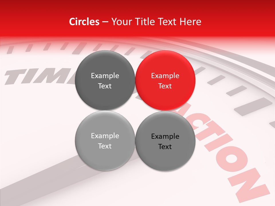 White White Background Hold PowerPoint Template