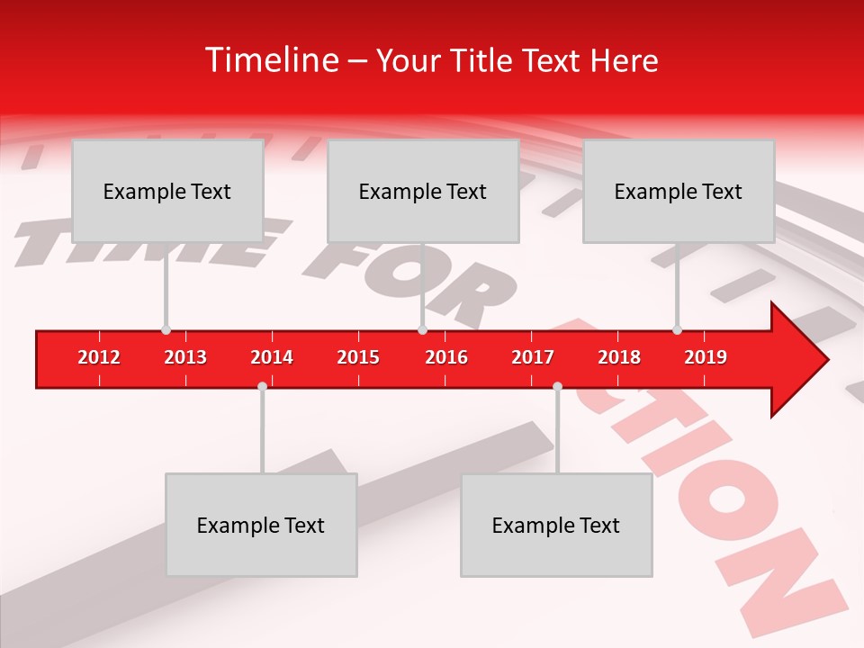 White White Background Hold PowerPoint Template