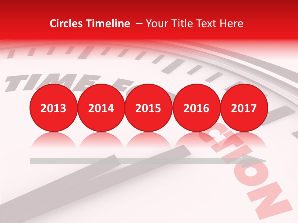 White White Background Hold PowerPoint Template