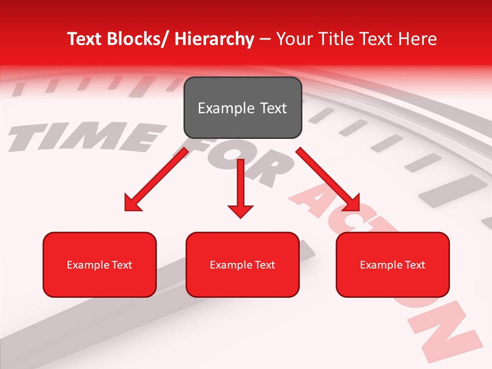 White White Background Hold PowerPoint Template