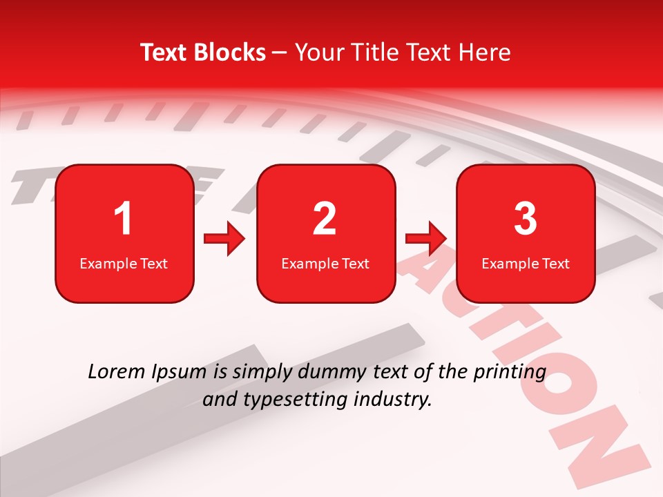White White Background Hold PowerPoint Template