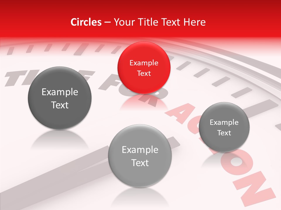 White White Background Hold PowerPoint Template