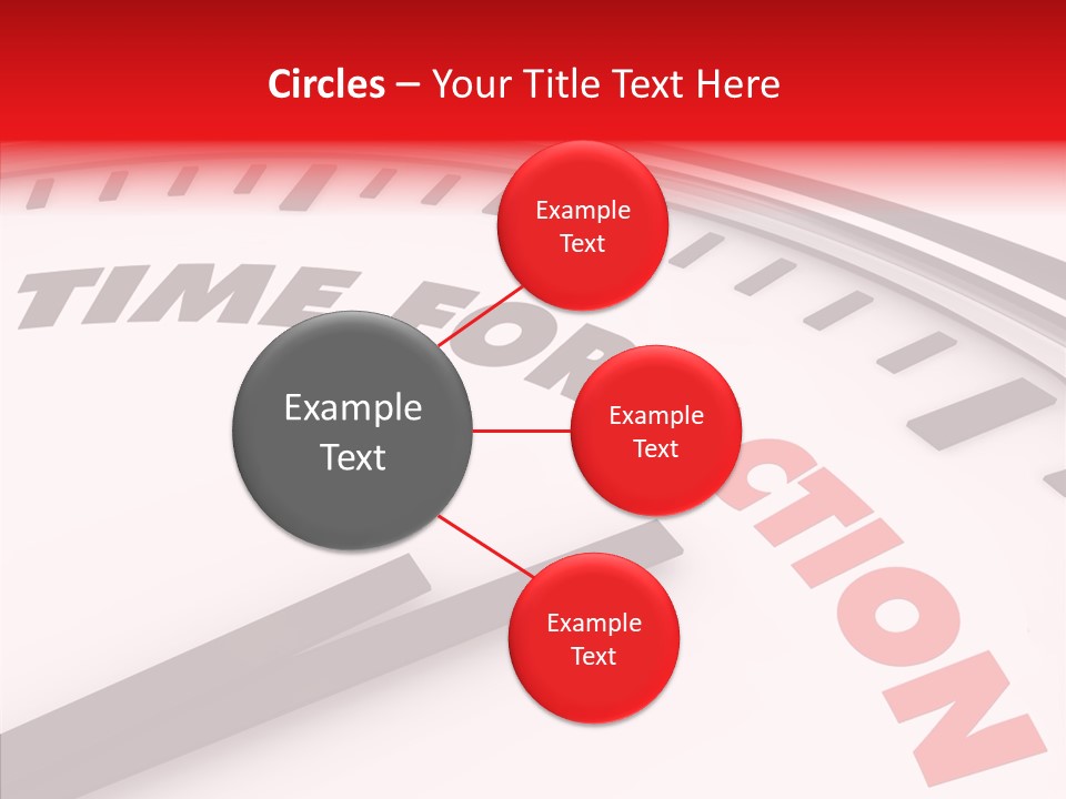 White White Background Hold PowerPoint Template