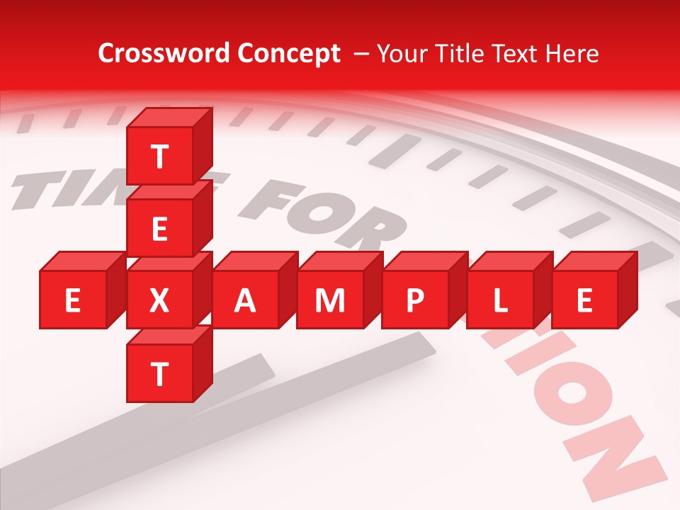 White White Background Hold PowerPoint Template