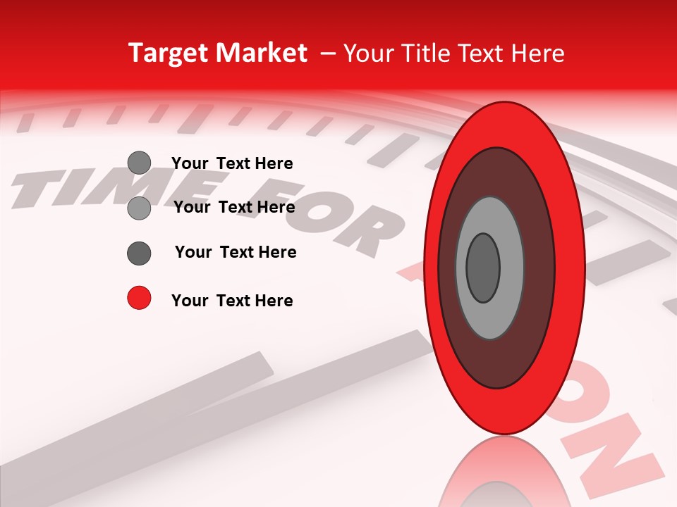 White White Background Hold PowerPoint Template