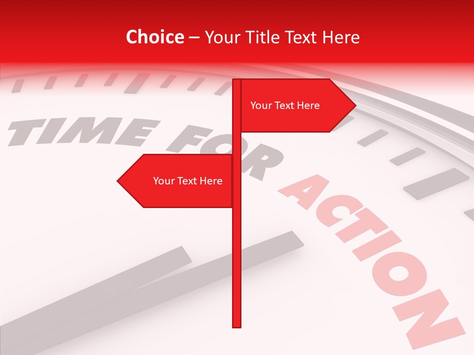 White White Background Hold PowerPoint Template