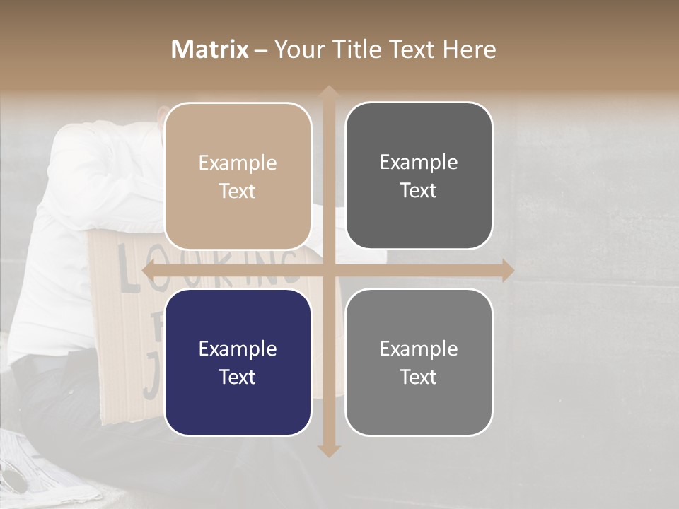 Grandmother Senior Holding Hands PowerPoint Template