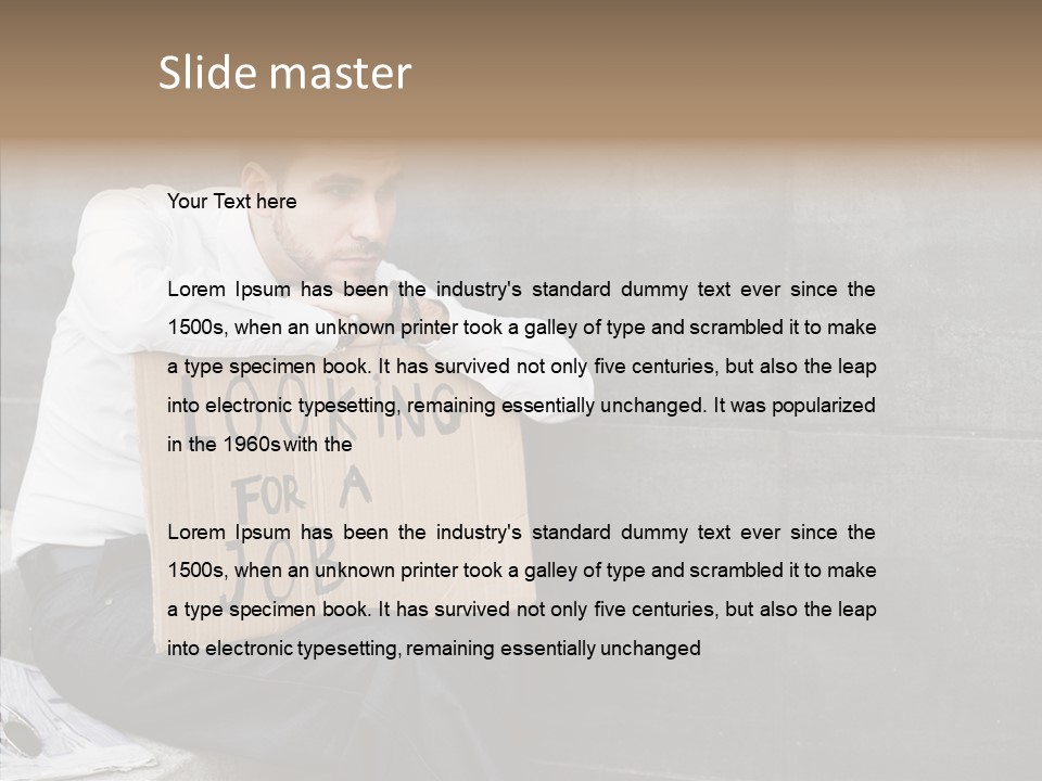 Grandmother Senior Holding Hands PowerPoint Template