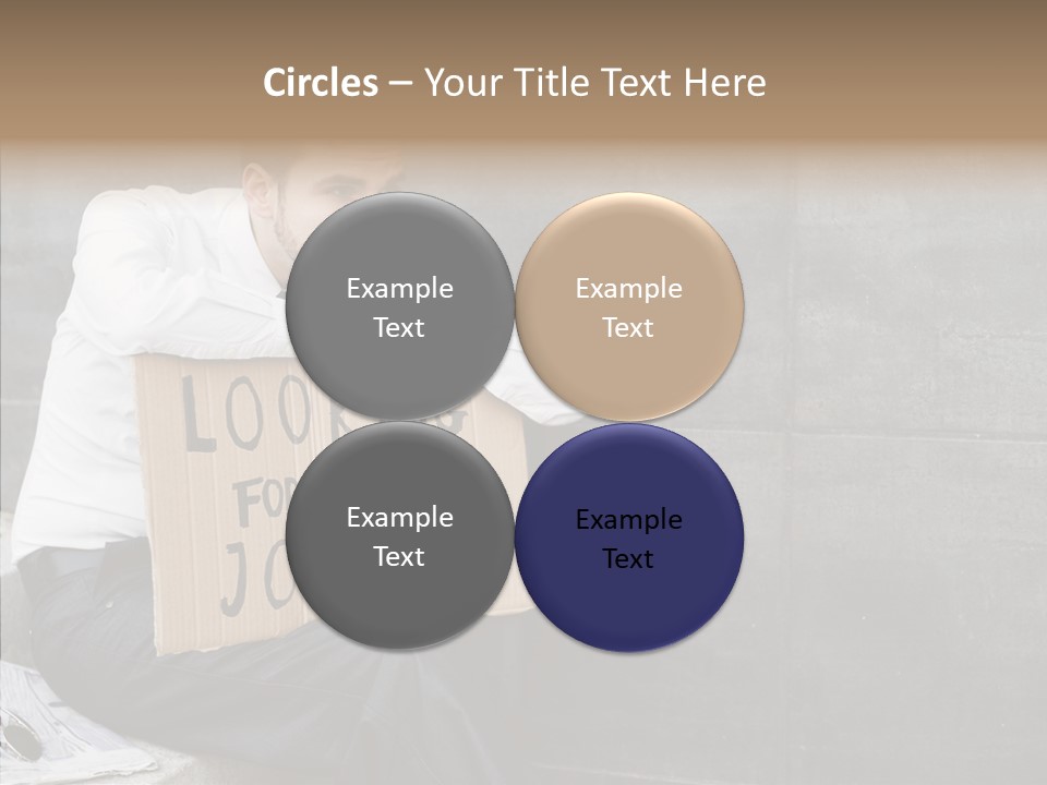 Grandmother Senior Holding Hands PowerPoint Template