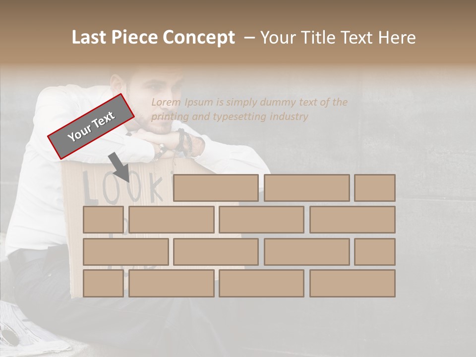 Grandmother Senior Holding Hands PowerPoint Template