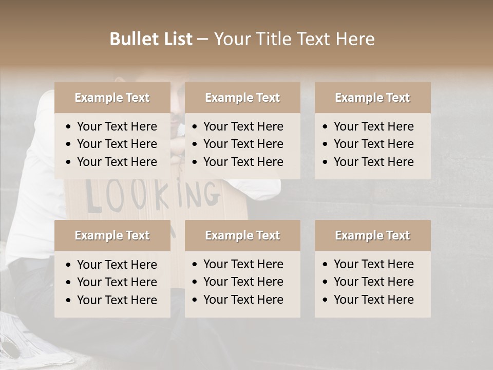 Grandmother Senior Holding Hands PowerPoint Template