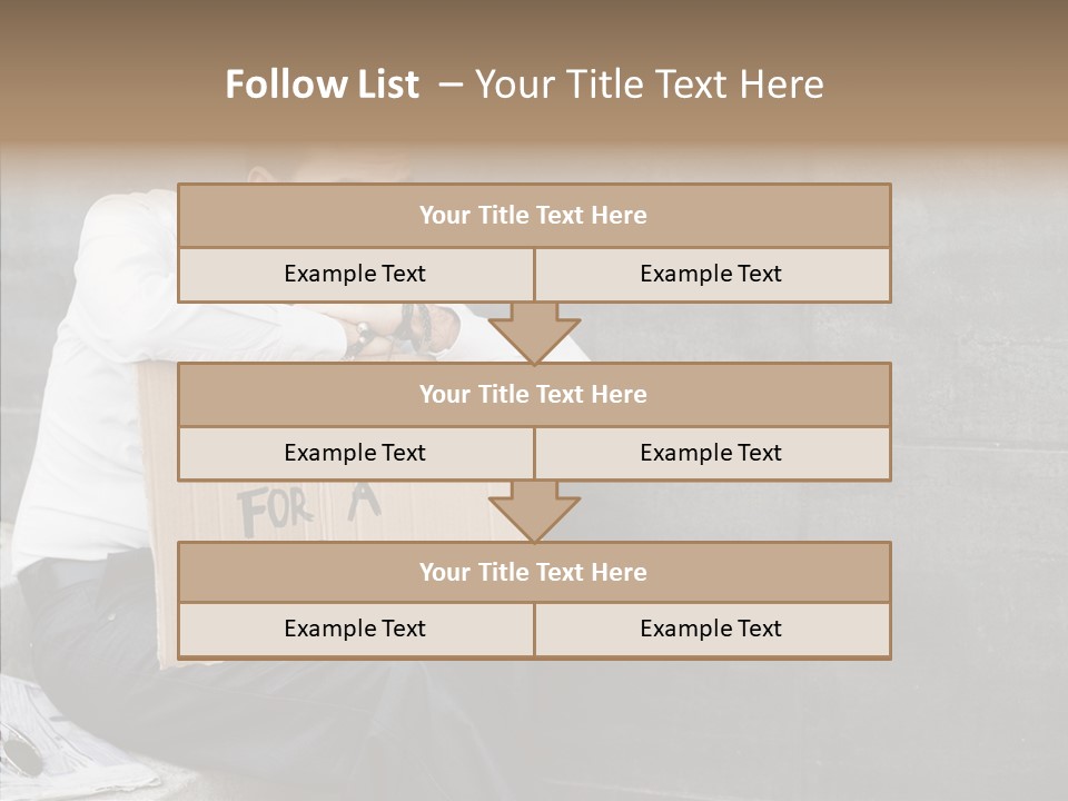 Grandmother Senior Holding Hands PowerPoint Template