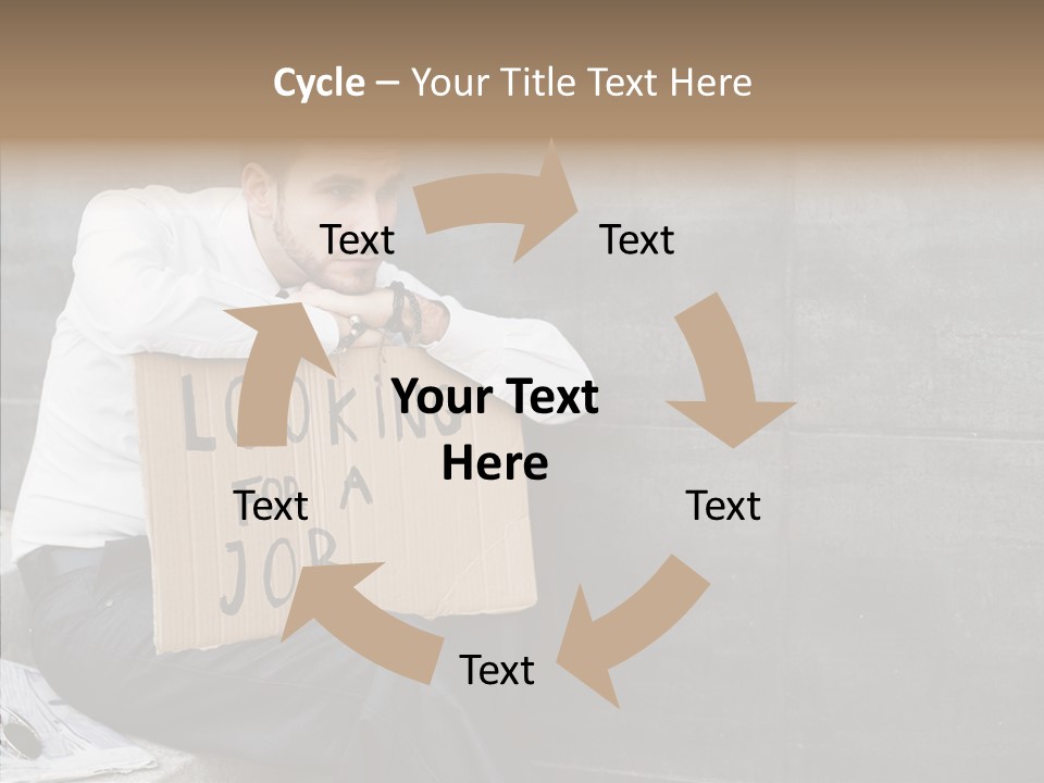 Grandmother Senior Holding Hands PowerPoint Template