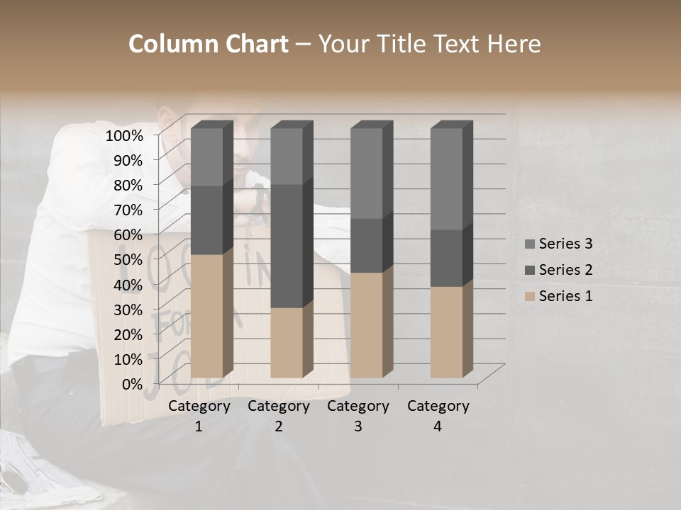 Grandmother Senior Holding Hands PowerPoint Template