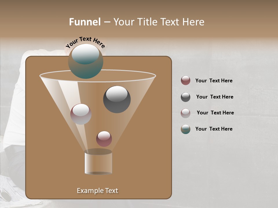 Grandmother Senior Holding Hands PowerPoint Template