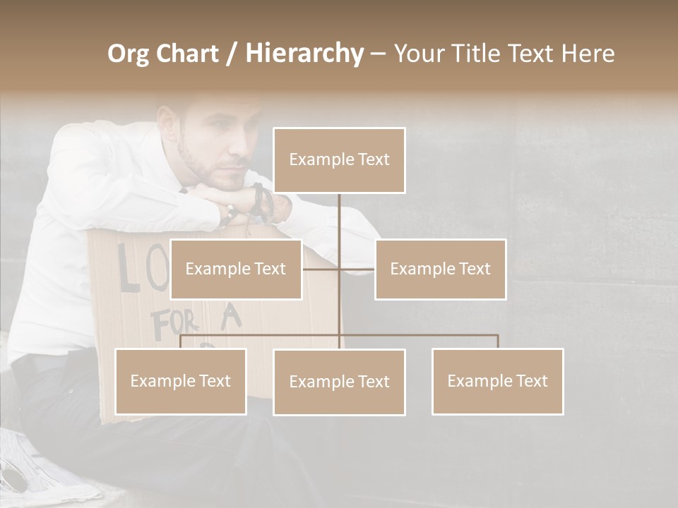 Grandmother Senior Holding Hands PowerPoint Template