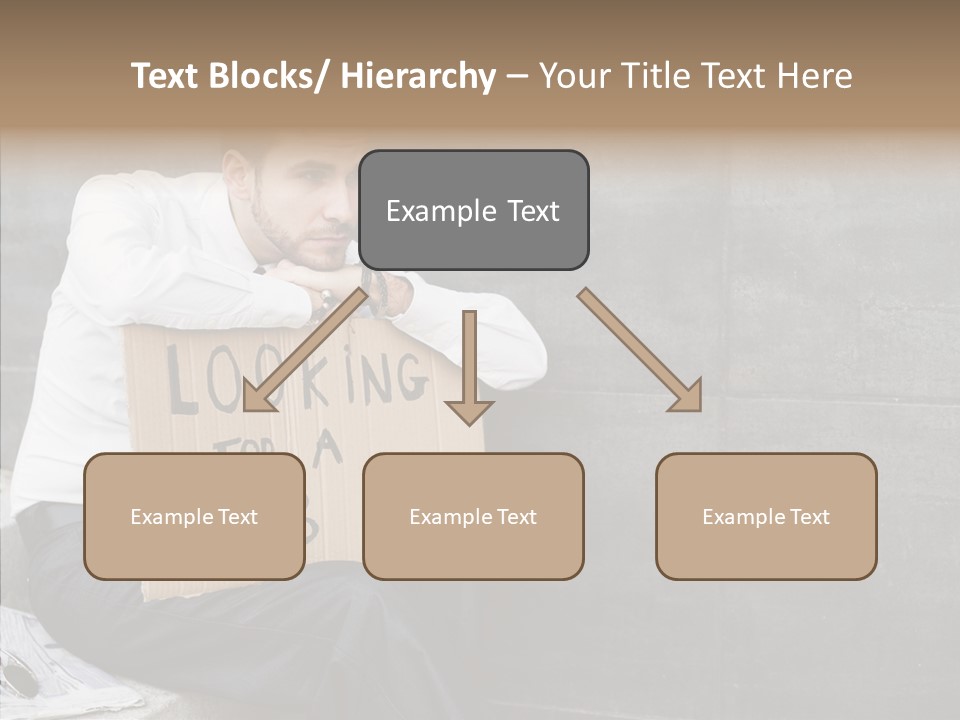 Grandmother Senior Holding Hands PowerPoint Template