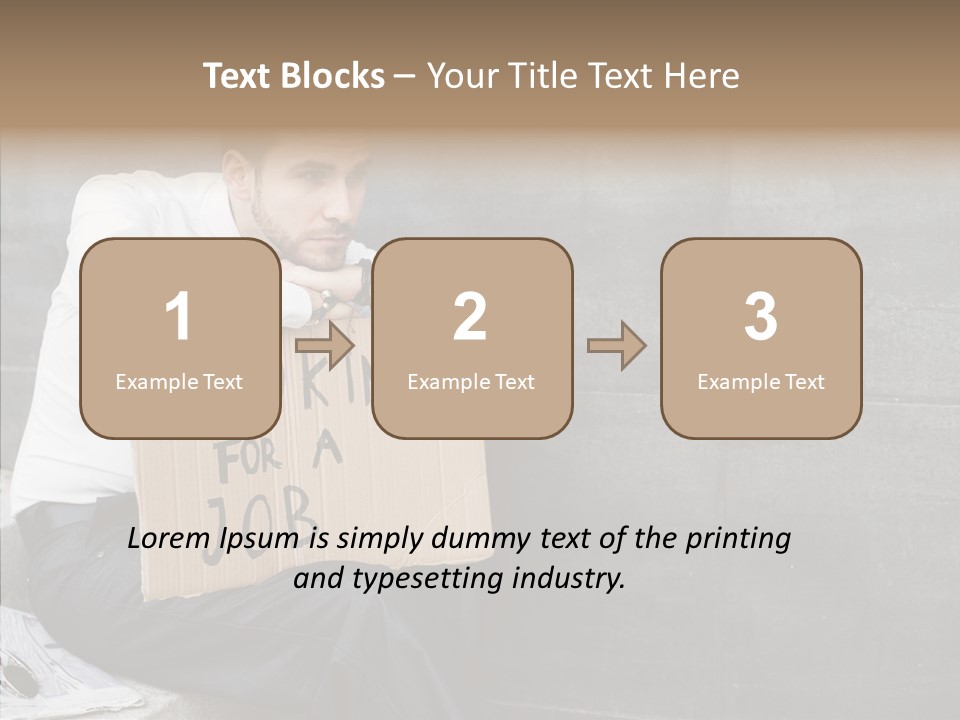 Grandmother Senior Holding Hands PowerPoint Template