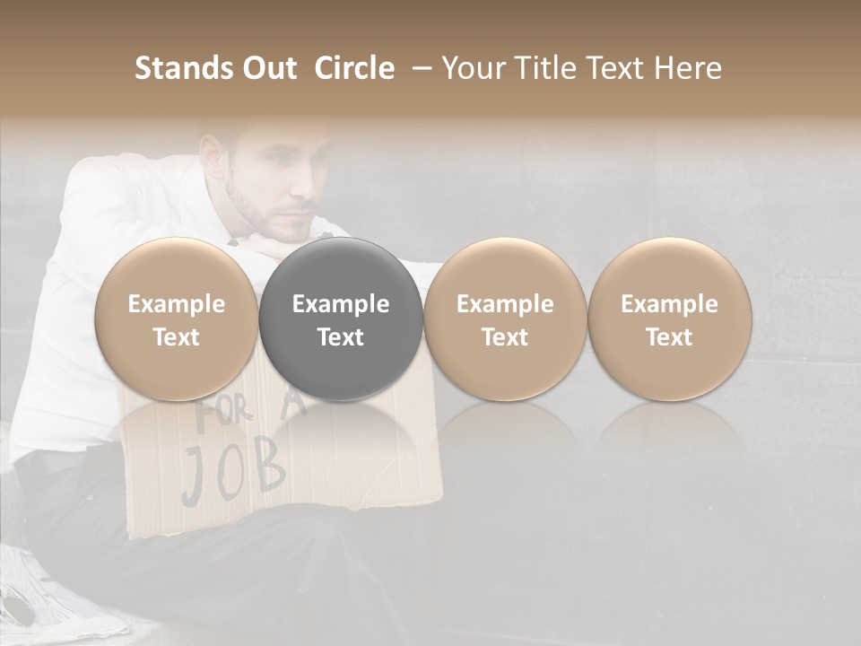 Grandmother Senior Holding Hands PowerPoint Template