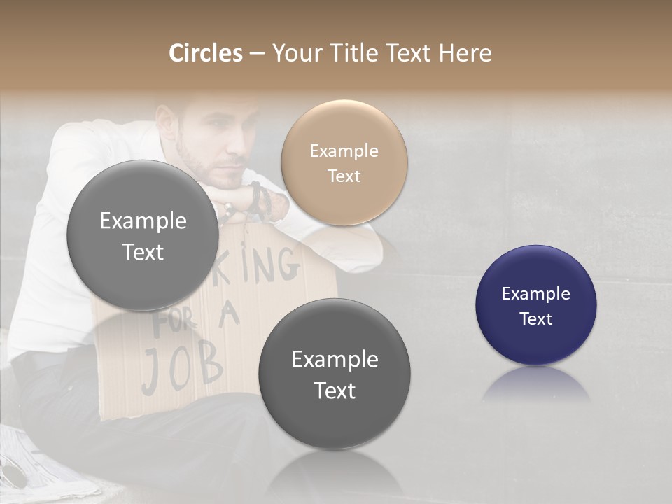 Grandmother Senior Holding Hands PowerPoint Template