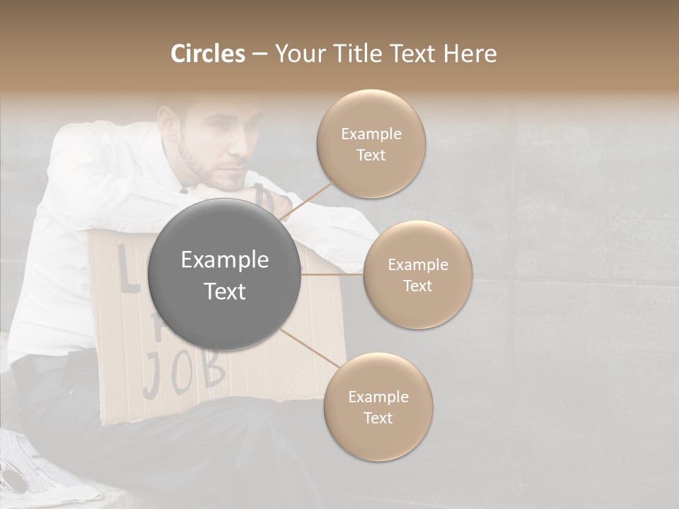 Grandmother Senior Holding Hands PowerPoint Template