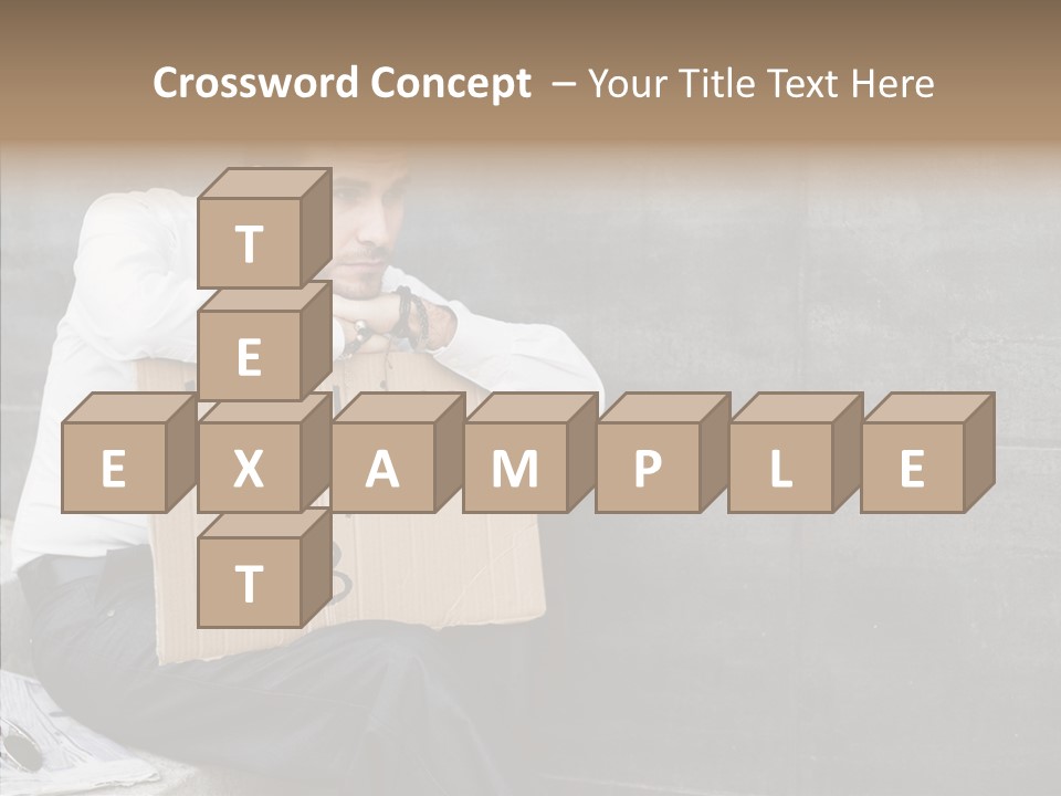 Grandmother Senior Holding Hands PowerPoint Template