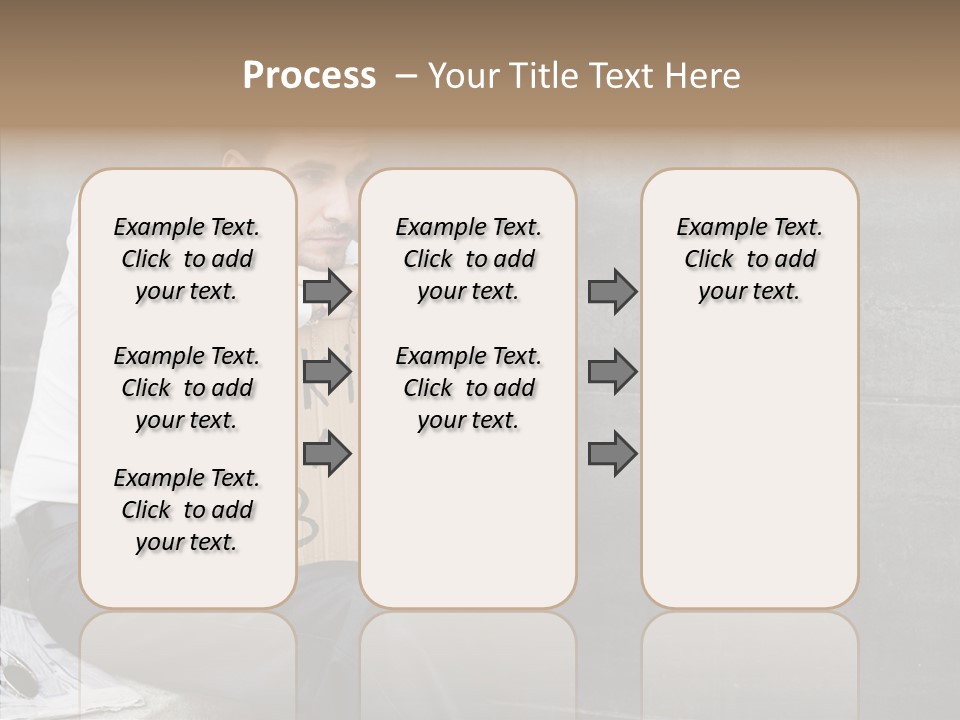 Grandmother Senior Holding Hands PowerPoint Template