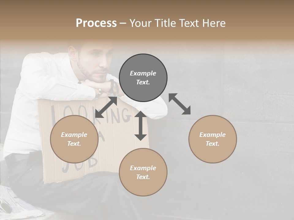 Grandmother Senior Holding Hands PowerPoint Template