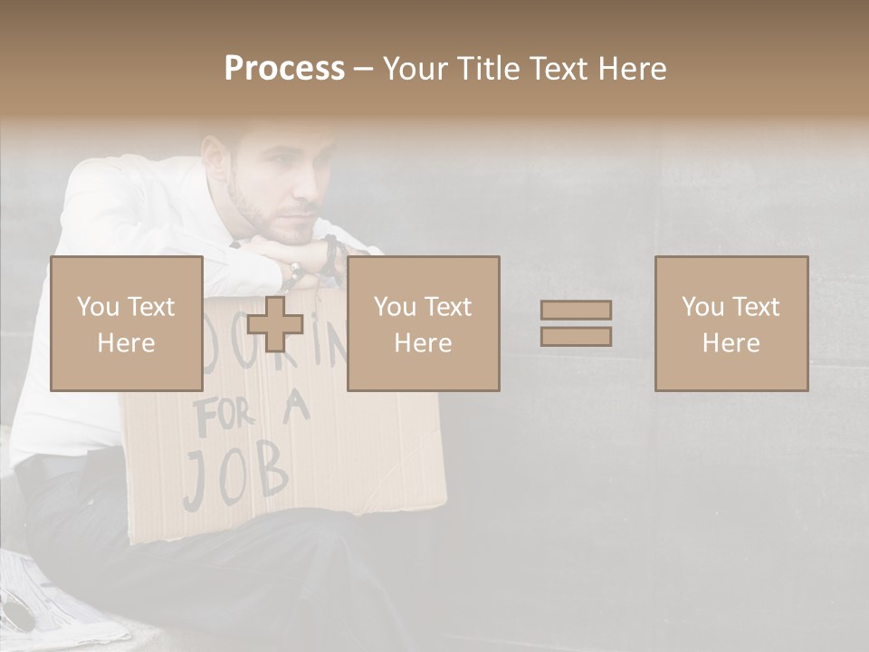 Grandmother Senior Holding Hands PowerPoint Template