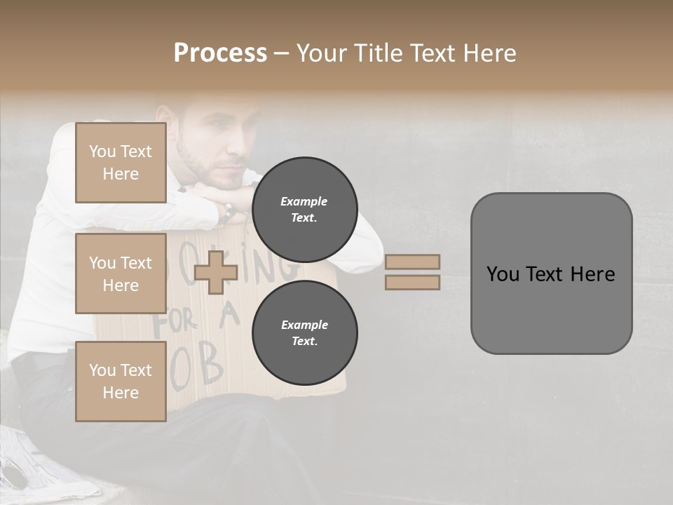 Grandmother Senior Holding Hands PowerPoint Template