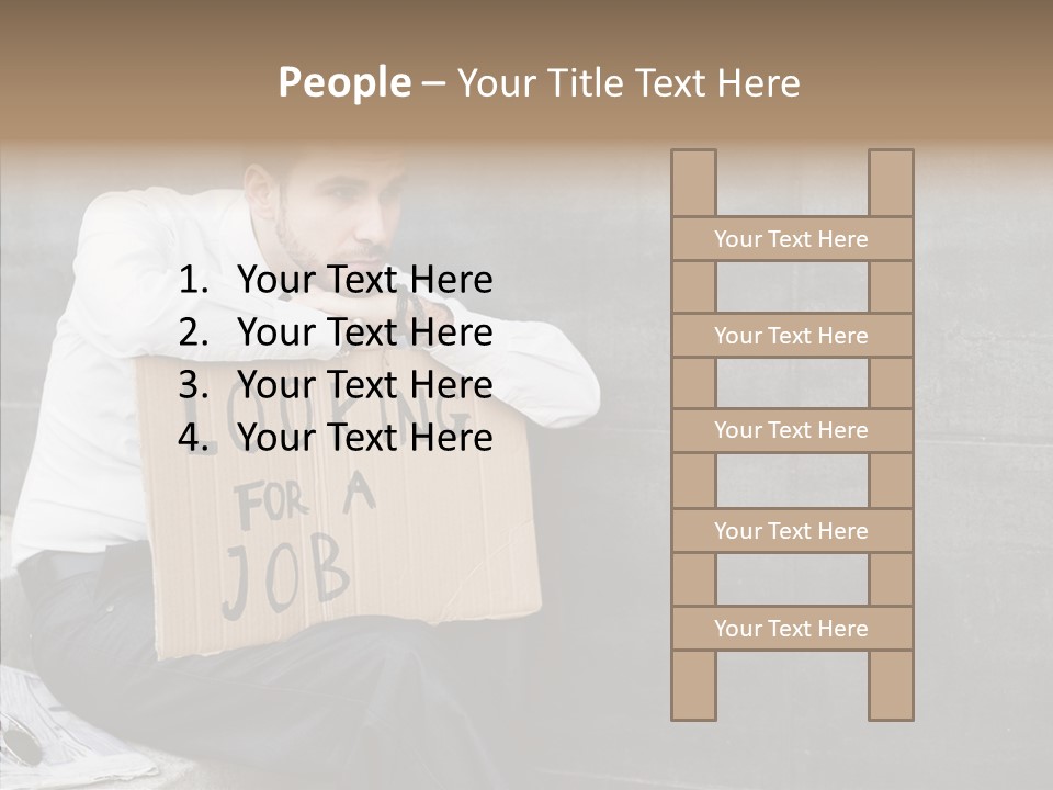 Grandmother Senior Holding Hands PowerPoint Template