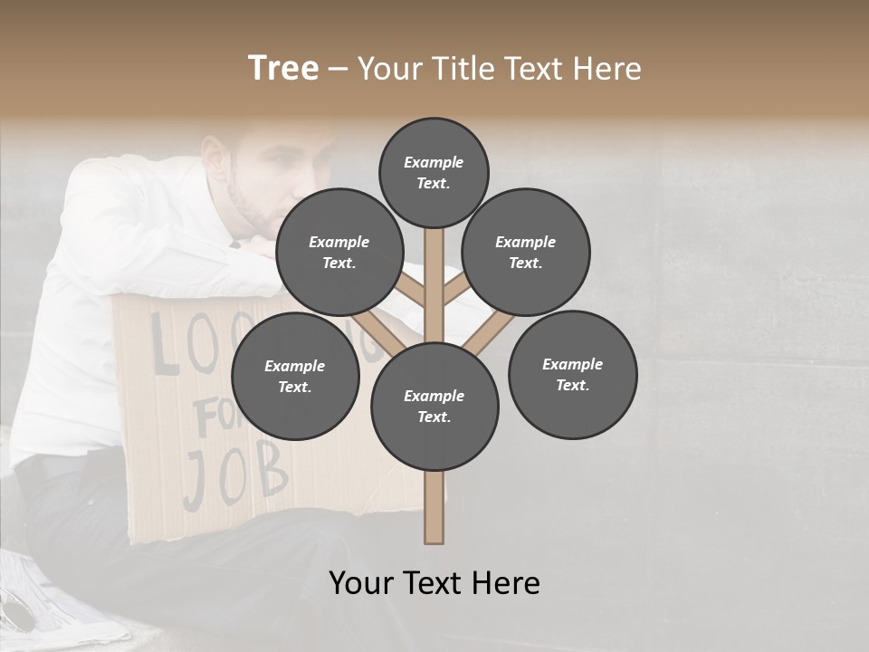 Grandmother Senior Holding Hands PowerPoint Template